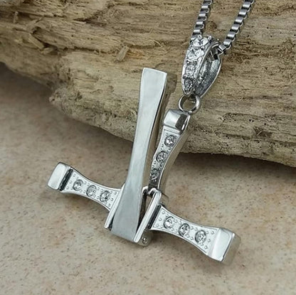 SAGA GIOIELLI® necklace Fast and Furious stainless steel incl. gift box