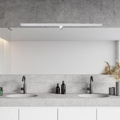SEBSON LED Mirror Light 90cm Bathroom IP44, Cabinet Surface Light + Mirror Clamp Light, neutral white 4000K 230V 15W 1300lm Makeup Light, Bathroom Light