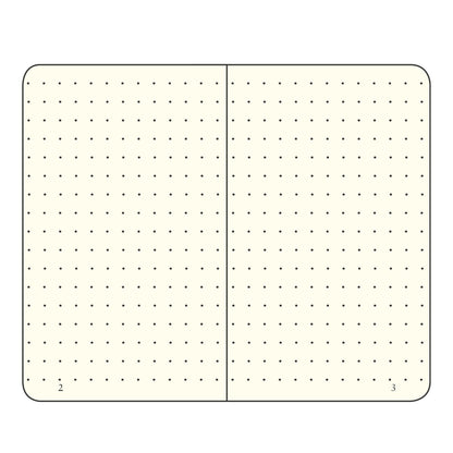 LEUCHTTURM1917 355286 Notebook Softcover Pocket (A6) dotted, Berry