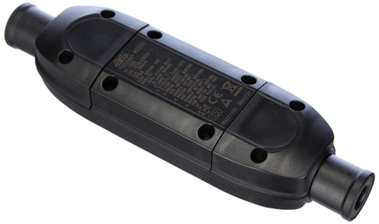 AS - Swabian Person Protection Interlock 30mA - Person Protection Switch 230V/16A, suitable for outdoor use, for fixed lead connection, for double-sided cable connection, IP66, 45223