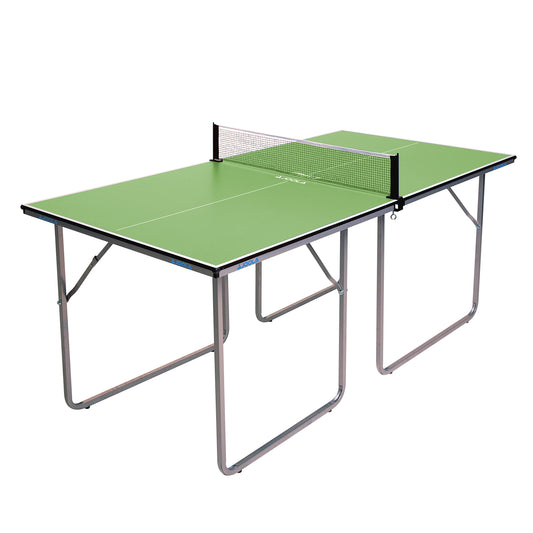 Joola Unisex - Adult Midsize Table Tennis Table 19115, green, 168x84x76 & 54820 Table Tennis Set Duo Including 2 table tennis rackets+3 table tennis balls+1 storage bag, Multicolor, OneSize
