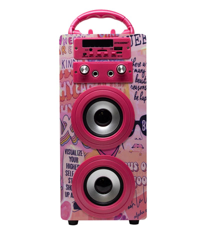 DYNASONIC 3rd Gen Karaoke Microphone Toy, perfect for unique gifts for children, girls, toys, karaoke microphone kids toy (025-20 Lights)