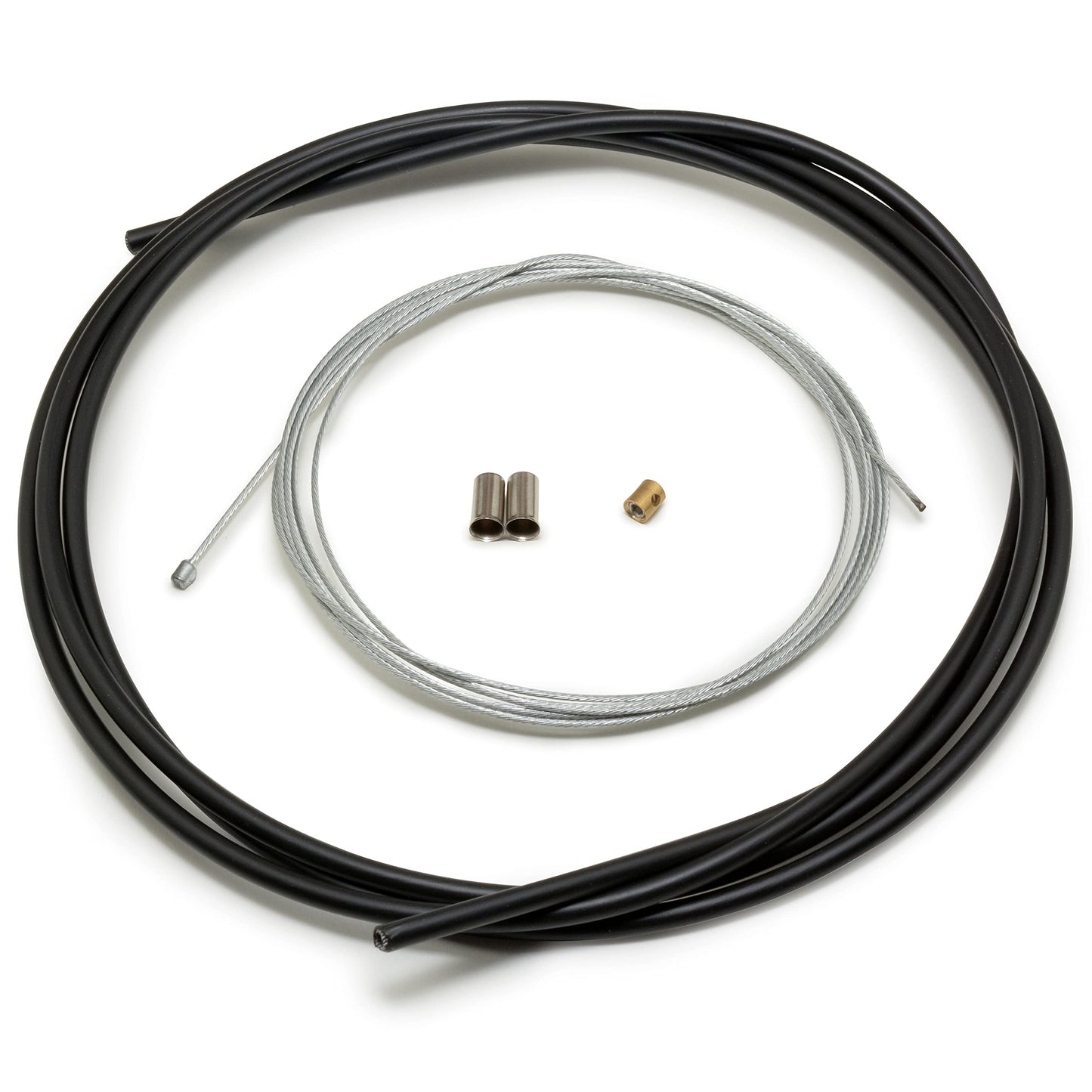 Easyboost throttle cable 2.50 meters universal throttle cable with casing and screw nipple for carburetor throttle for 50cc scooter moped AM6 Derbi Aerox F10 F12 Aprilia SR Piaggio Peugeot
