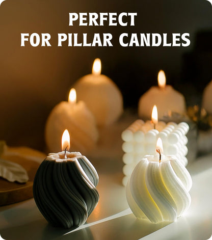 Soy wax flakes for candles 10kg, BOYUJK Premium Natural Candle Wax, 100% soy wax for candle making from organic farming, no additives, safe and pure.