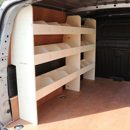 VANIFY - Compatible with Opel Combo L2 2019+ vehicle interior shelving, complete driver side shelf.