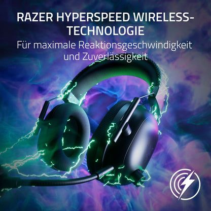Razer BlackShark V2 Pro (2023) for PC - Wireless premium esports headset (HyperClear Super Wideband Microphone, Triforce Titanium 50mm Drivers, HyperSpeed Wireless Technology, 70 hrs) Black