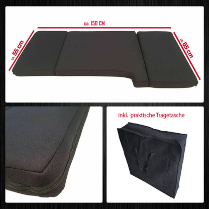 BREMER SEAT COVERS Camper bed Children's bed Cab bed compatible with Ford Transit 7 from 2014 Motorhome accessories RV bed Camping Camper Accessories