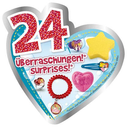 INKEE Bibi & Tina Advent Calendar for Kids - Bath Fun Toy Advent Calendar with Bath Bombs & Beauty Accessories