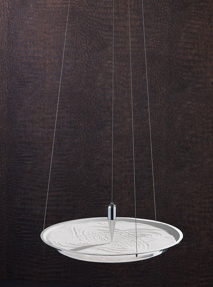 Carlo Milano Pendulum Sand Tray: Mandala sand pendulum, 36 cm (hanging, decorative sand pendulum, relaxing, anti-stress)
