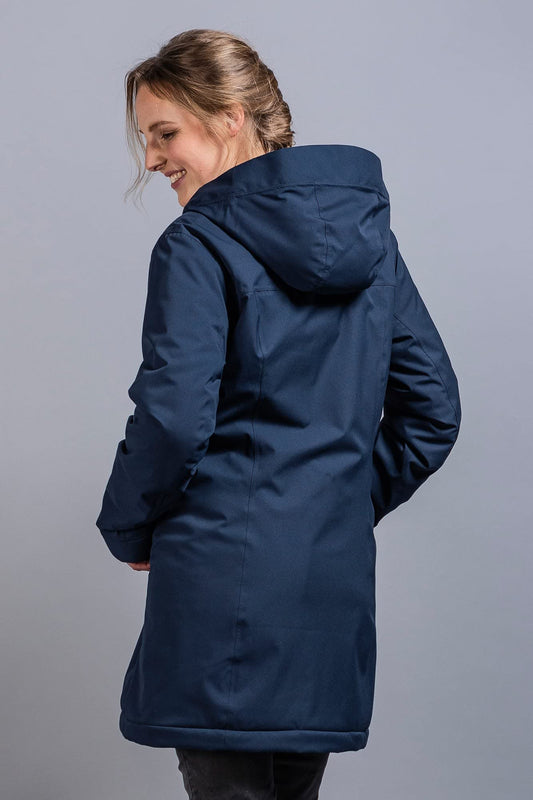 Tatonka Stir Hooded Coat Women blue