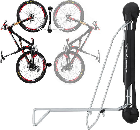 Steadyrack Bike Wall Mount - Classic Rack - Vertical bike wall mount for storage solution in your home, garage, or bike park.