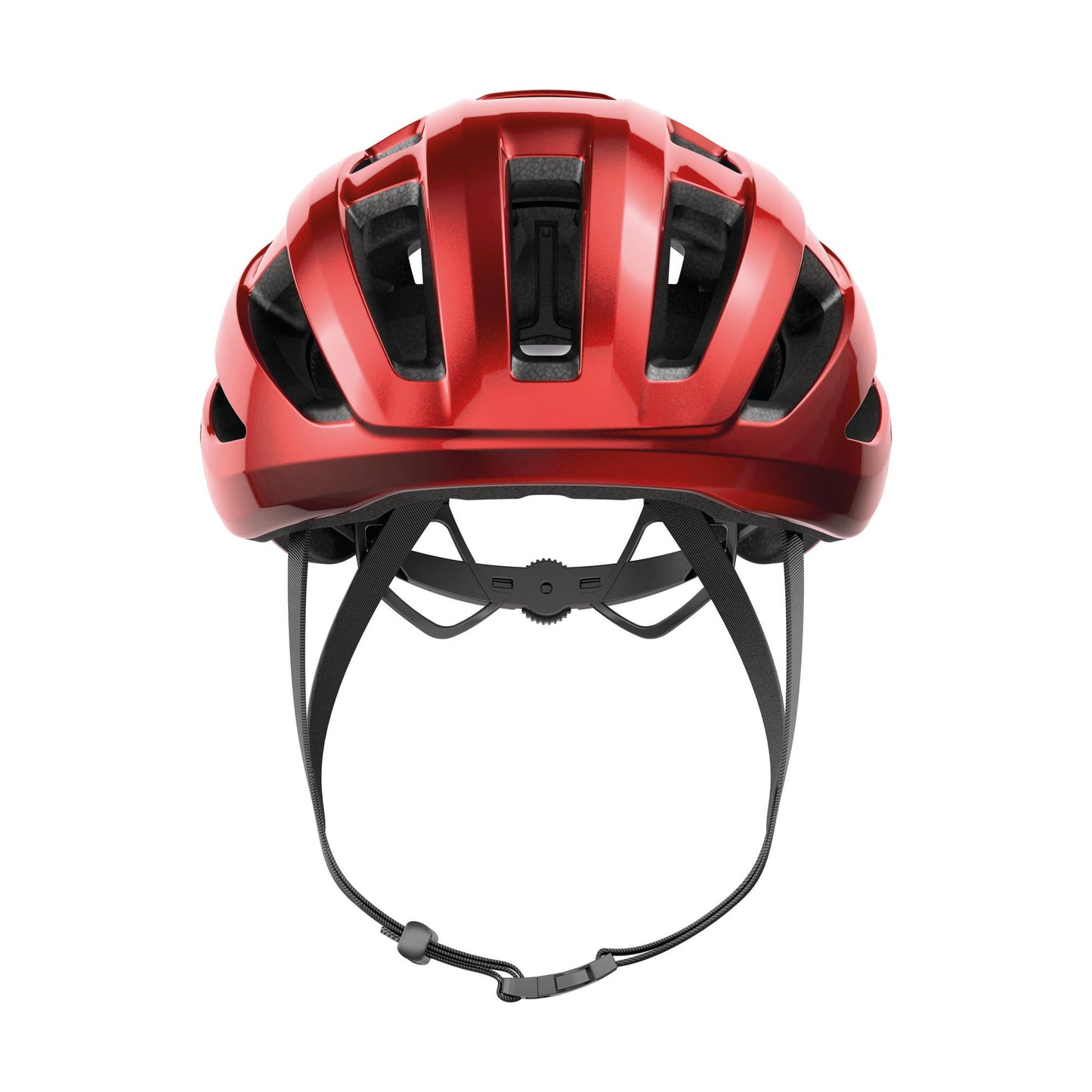 ABUS road bike helmet PowerDome MIPS - lightweight helmet with smart ventilation system and impact protection - Made in Italy - for men and women - Red, Size S