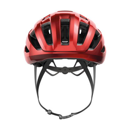 ABUS road bike helmet PowerDome MIPS - lightweight helmet with smart ventilation system and impact protection - Made in Italy - for men and women - Red, Size S