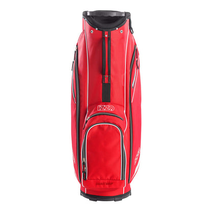 Izzo Ultra Lite Cartbag, Adult Unisex, Ultra Lite Cart Bag - Red, red, 10.5"