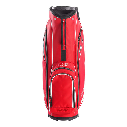 Izzo Ultra Lite Cartbag, Adult Unisex, Ultra Lite Cart Bag - Red, red, 10.5"