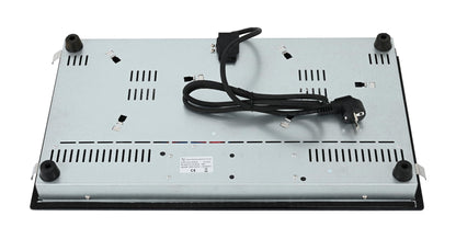 K&H glass ceramic cooktop HC-N-3402 [2 zones] - hob with 2 cooking zones - 2 plate hob - 2 independent cooking zones - double cooking plate - installable & freestanding - 60cm - 3400 watts - 9 power levels