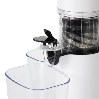Jata JELI1201 vegetable and fruit juicer, slow extraction, 60 rpm, 130 W, leak-proof, quiet, 600 ml capacity, non-slip, digital panel