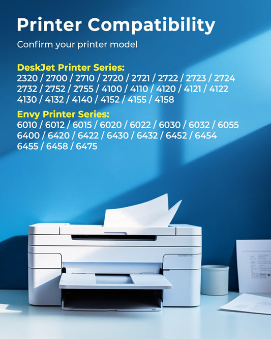 ECHALLENGE 305 XL cartridges for HP 305 printer cartridges Combo Pack for HP 305 ink cartridges for DeskJet 2710 2720 DeskJet Plus 4100 4130 Envy 6010 6030 Envy Pro 6420 6430 cartridges (Black & Color)