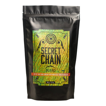 SILCA Secret Hot Melt bike chain wax | Wax lubricant in cooking bag for stovetop | Ceramic bike chain lubricant | Wax bike lubricant for thousands of clean kilometers