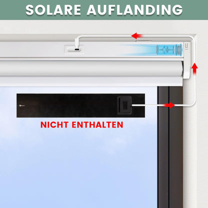 HOMEDEMO Electric Blinds Rechargeable Blackout Roller with Motor & Remote Control, Dark Grey 45x110cm (WxH), Roller Inside without drilling clamp fix/with drilling, Smart Roller compatible with Alexa.