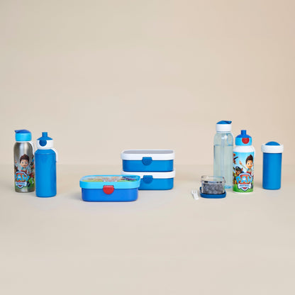 Mepal - Lunch Set Campus Little Dutch - Set for children with pop-up drinking bottle & lunch box - Lunch set for school or on the go - Dishwasher safe & BPA-free - 400ml + 750ml - Little Farm