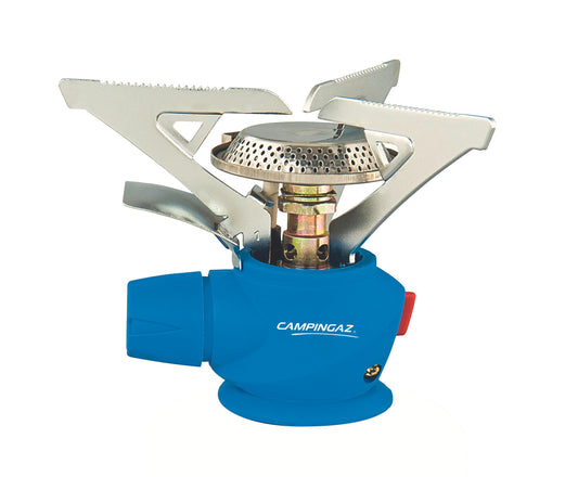 Campingaz Twister Plus Camping Stove, Single Burner Gas Stove, for camping, festivals, hikes, compact size, easy to transport, includes carrying case.