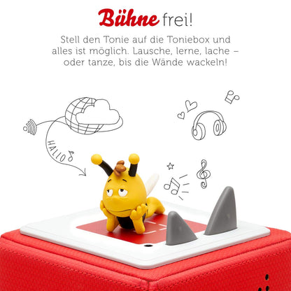 Tonies audio figure for Toniebox, The Bee Maja - The Butterfly Ball, audio play for children aged 3 and up, running time approx. 68 minutes.