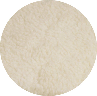 K. & N. Pure wool with armrest covers and long foot part, Natural 59750. Center part approx. 200x50cm, armrests approx. 60x40cm.
