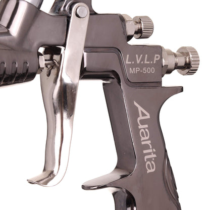 Auarita LVLP Technology Spray Gun MP-500 1.1mm Nozzle Durable 600ml Capacity for Painting THREE Adjustment Modes Very thin paint layer Extremely precise