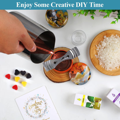 TEPENAR Unique Candle Making Set - Ideal candle making kit and scented candle gift set for Christmas, birthday, Mother's Day, women, and children.