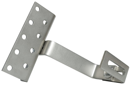 50 x A2 roof hooks 3-way adjustable - A2 stainless steel 1.4016 PV photovoltaic solar mounting solar panel roof mount solar module fastening set roof bracket roof hook.