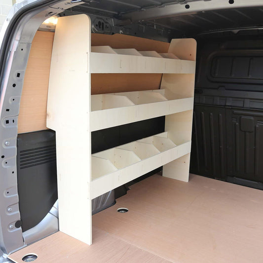 VANIFY - Compatible with Citroen BERLINGO L1 and L2 2008-18 vehicle interior shelving, driver side shelf.