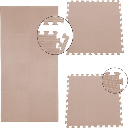 Sport trend 24® 24 protective mats without edge pieces set color choice 60x60x1cm | 8.64 sqm | Floor protection mat exercise mat puzzle mat fitness mat underlay mat floor mat training mat yoga mat