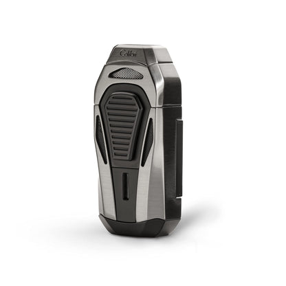 Colibri Boss Triple Jet Flame Lighter | Integrated Cigar Cutter | Lighter for Cigars | Elegant Gift Box | Two-Year Warranty | Butane Not Included