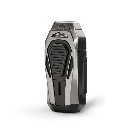 Colibri Boss Triple Jet Flame Lighter | Integrated Cigar Cutter | Lighter for Cigars | Elegant Gift Box | Two-Year Warranty | Butane Not Included