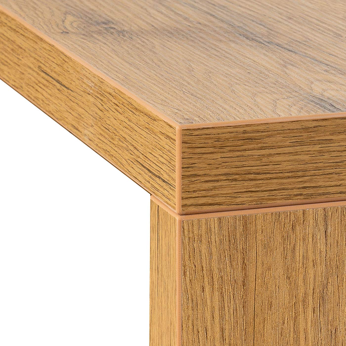 levandeo Coffee Table Coco Wood 32x32x50cm Wild Oak Oak Table Side Table Decoration Coffee Table Shelf No Assembly Required Solidly Glued