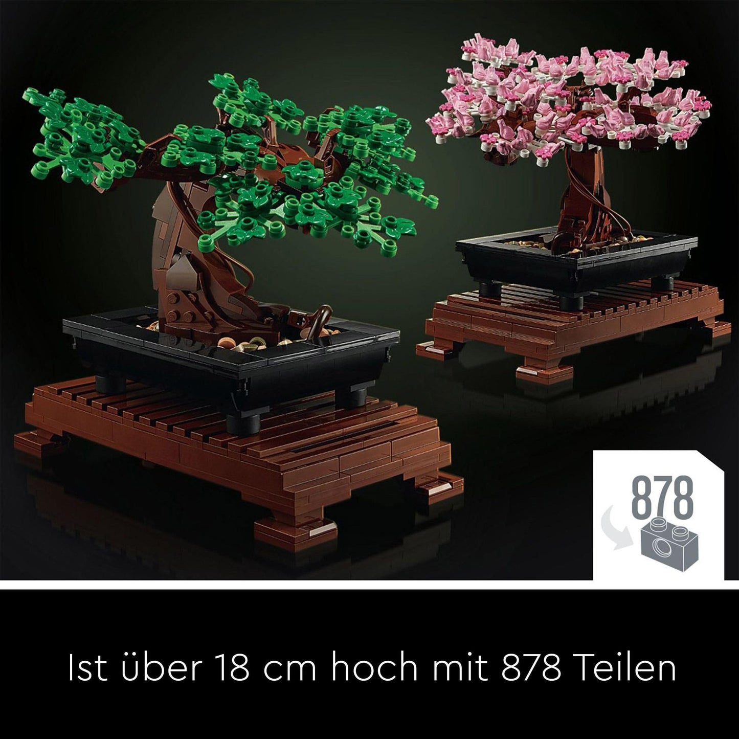 LEGO Botanicals Bonsai Tree Set for Adults - Plant Home Decor Set - DIY Project and Relaxing Creative Activity - Gift Idea for Women and Men - Botanical Collection 10281
