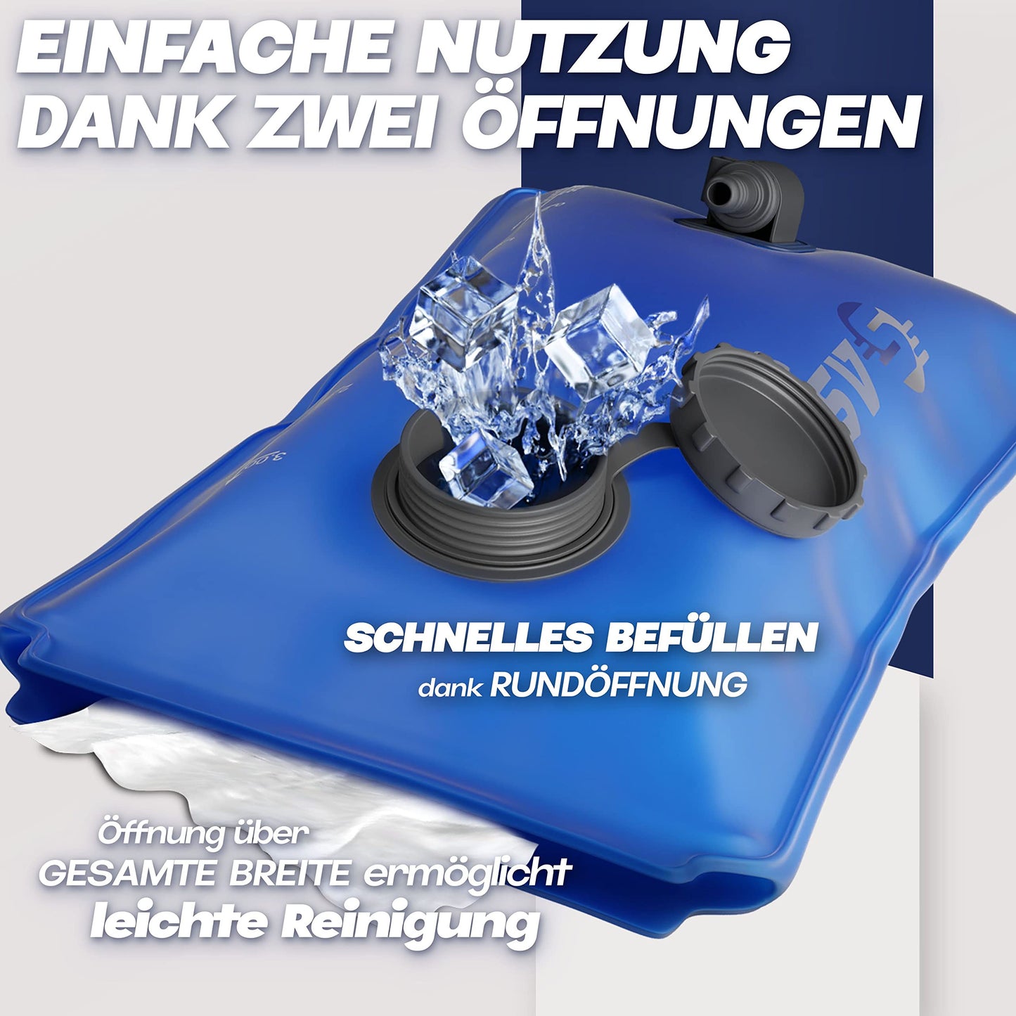 SASMO® hydration bladder 2l | with insulated drinking tube