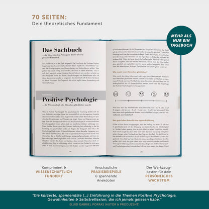 6-Minute Diary for Adults 2025 (The Original) - Mindfulness Journal, Scientifically Based Journal Book - Gratitude Journal for Increased Resilience & Self-Love