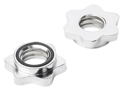 Bad Company chrome dumbbell barbell including star closures 30/31 mm I 2 pieces - 51 cm