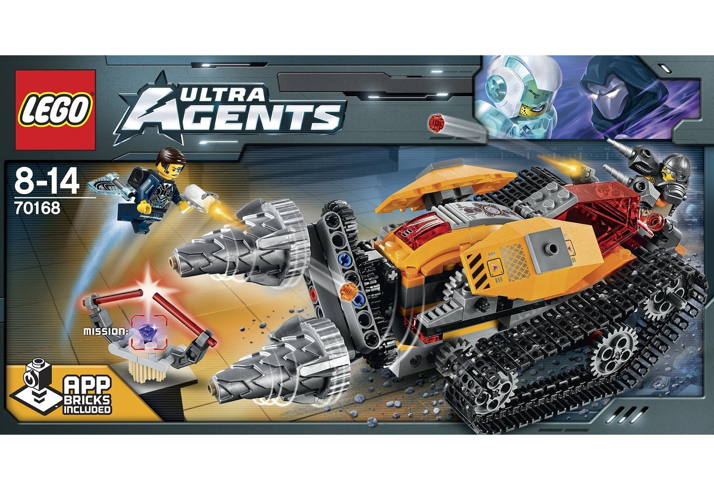 LEGO 70168 - Ultra Agents - Drillex Diamond Heist