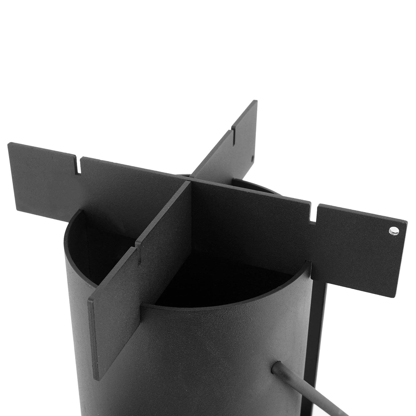BBQ-Toro Rocket Oven ROCKET 6 | Rocket Stove made of 1.5 mm thick steel for Dutch ovens, grill pans, and more | Workshop stove made of steel | Oven, grill, cannon stove | outdoor camping stove