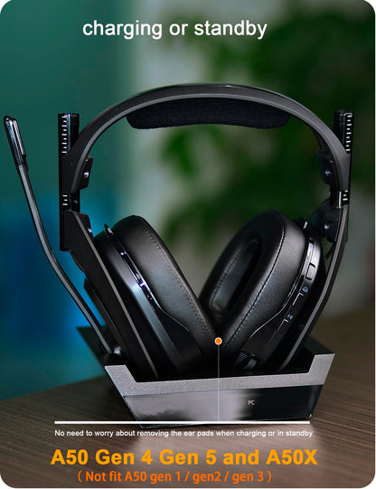 A50 Gen 4 Mod Kit - defean Replacement Ear Pads and Headband Compatible with Astro A50 Gen 4, Gen 5, and A50X Headset. Features high density noise cancelling foam with extra thickness.