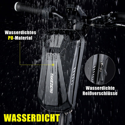 Fair and Scooter Bag for Scooter, 3L Large Capacity Scooter Bag, waterproof Front Tube Bag with Eva Hard Sell, Handlebar Bag Escooter for Xiaomi Mijia Sedway Ninebot