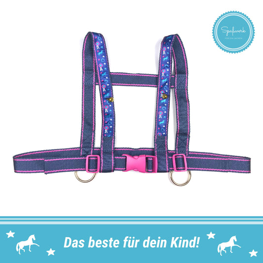 Funworks® horse lead for playing for girls | Horse harness for children & horse lovers ages 3 to 12 | Horse lead for kids recommended by therapists