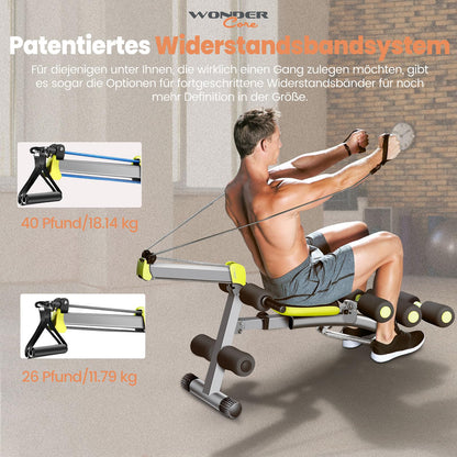 Wonder CORE Fitness Benches Weight Bench, Abdominal Training Equipment, Adjustable Abdominal Machine for Abdominal Training, Sit-up Training Equipment for Home Workouts, Training Chair