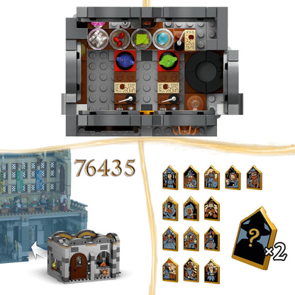 LEGO Harry Potter Hogwarts Castle: Potions Class, fantasy toy, buildable classroom, gift idea for boys, girls, and all fans, with Hermione Granger and Severus Snape 76431