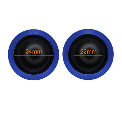 Universal motorcycle handlebar grips 22mm - 24mm for scooters mopeds High-quality anti-slip motorcycle grips high-quality rubber grips made of CNC aluminum - Premium design