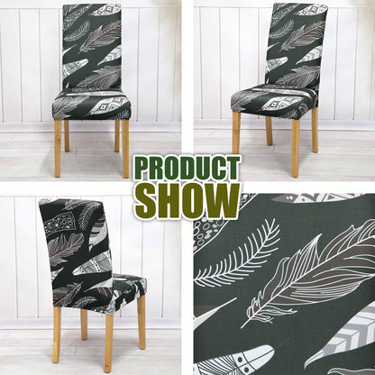 Sports Chair Covers 6 Pack Stretch Chair Covers for Dining Chairs, Removable Washable Chair Protection Decoration Chair Cover for Home, Kitchen, Hotel, Restaurant, Banquet, Wedding, Party