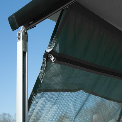 your GEAR Camping Bus Sun + Rain Blocker Side Walls - 2 x side wall for awning with 2m extension